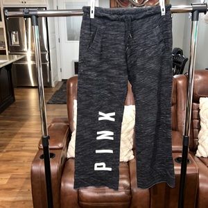 XS Victoria’s Secret PINK black lounge pants